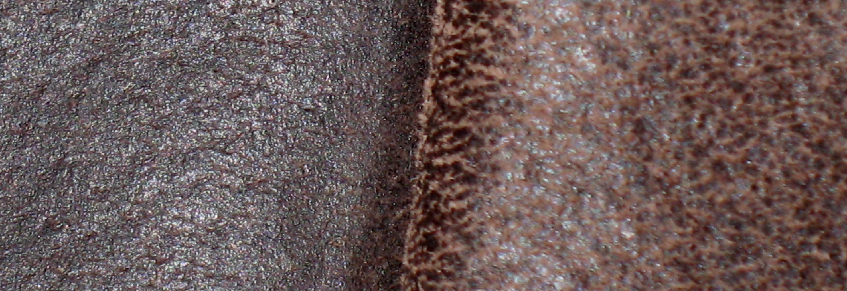 dredged leather skinning